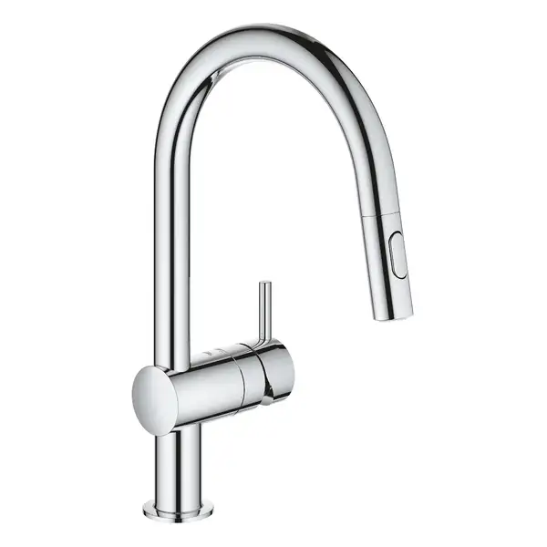 GROHE Одноважільний змішувач для мийки з короткою рукояткою Minta  (30348001)