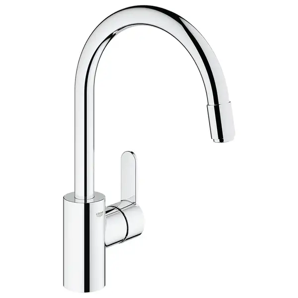 Смеситель однорычажный для кухни Grohe Eurostyle DN 15 (цвет - хром) (31126002) фото 1 Aquada.com.ua Смеситель однорычажный для кухни Grohe Eurostyle DN 15 (цвет - хром) (31126002) фото 1 Aquada.com.ua