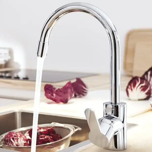 Смеситель однорычажный для кухни Grohe Eurostyle DN 15 (цвет - хром) (31126002) фото 2 Aquada.com.ua Смеситель однорычажный для кухни Grohe Eurostyle DN 15 (цвет - хром) (31126002) фото 2 Aquada.com.ua