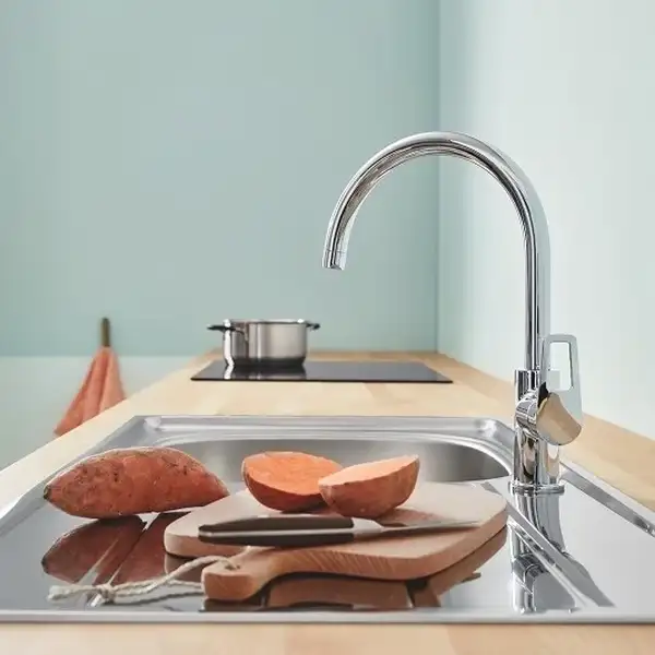 Grohe BauLoop New Смеситель для кухни, хром (31232001) Grohe BauLoop New Смеситель для кухни, хром (31232001)