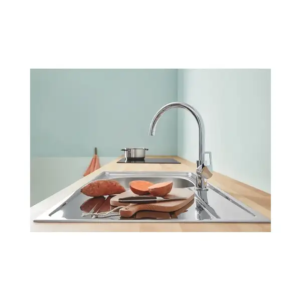 Grohe BauLoop New Смеситель для кухни, хром (31232001) Grohe BauLoop New Смеситель для кухни, хром (31232001)