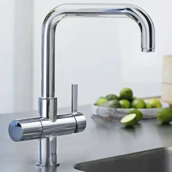 Смеситель для кухни изливом Blue Grohe (31299001) фото 2 Aquada.com.ua Смеситель для кухни изливом Blue Grohe (31299001) фото 2 Aquada.com.ua