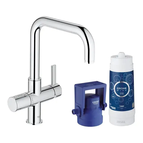 Кухонний змішувач зі стартовим пакетом GROHE Blue Pure (31299001) Кухонний змішувач зі стартовим пакетом GROHE Blue Pure (31299001)