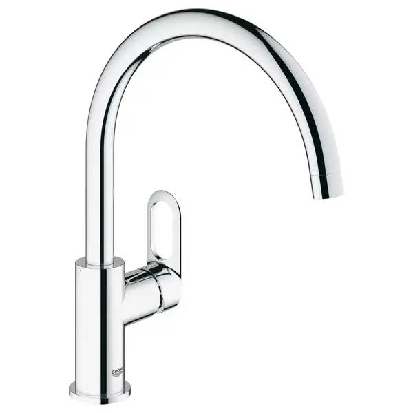 Смеситель для кухни Grohe Bau Loop (цвет - хром) (31368000) фото 4 Aquada.com.ua Смеситель для кухни Grohe Bau Loop (цвет - хром) (31368000) фото 4 Aquada.com.ua
