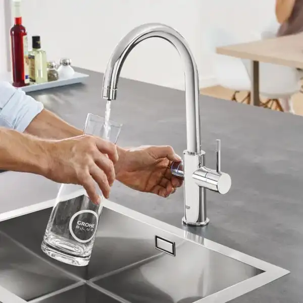 Змішувач для кухні Grohe Blue Home, хром (31455000)