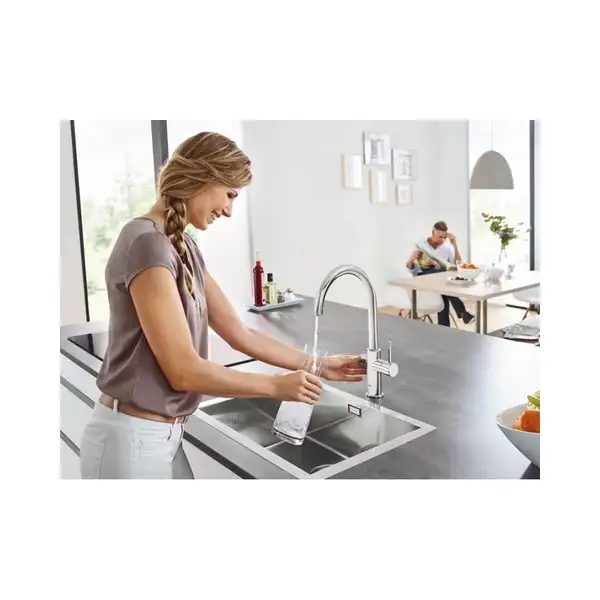 Змішувач для кухні Grohe Blue Home, хром (31455000)
