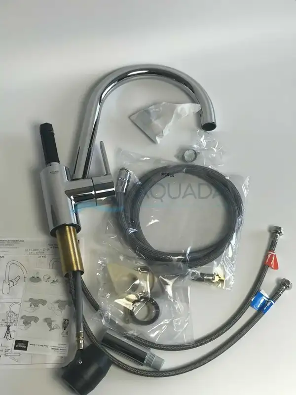 GROHE Одноважільний змішувач для мийки Eurostyle Cosmopolitan  (31482003) фото 2 Aquada.com.ua