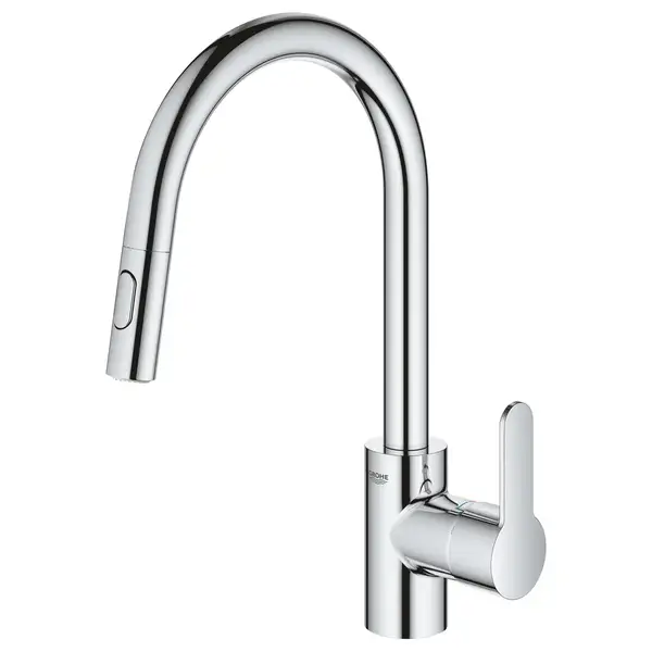 Змішувач для кухні з висувним виливом Grohe Eurostyle Cosmopolitan (31482003)
