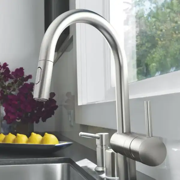Grohe Minta Смеситель для кухни, SuperSteel (32321DC2) Grohe Minta Смеситель для кухни, SuperSteel (32321DC2)
