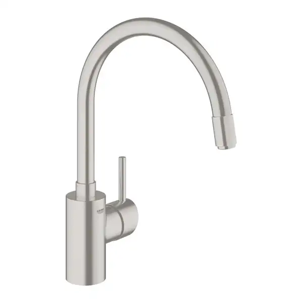 Змішувач для кухні Grohe Concetto з висувним виливом, суперсталь (32663DC1)