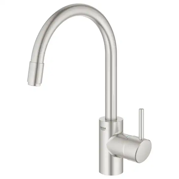 Змішувач для кухні з висувним виливом Grohe Concetto new (32663DC3)