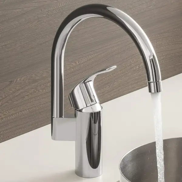 Смеситель для кухни Grohe Eurosmart (цвет - хром) (33202002) фото 4 Aquada.com.ua