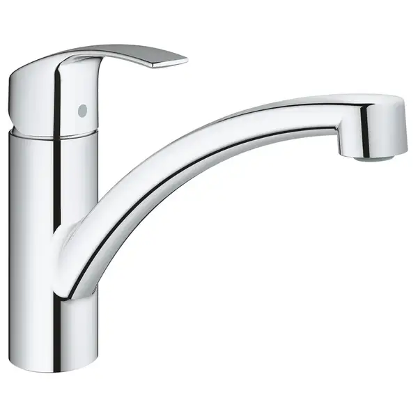 Смеситель для кухни с поворотным изливом Grohe Eurosmart (цвет - хром) (33281002) фото 4 Aquada.com.ua