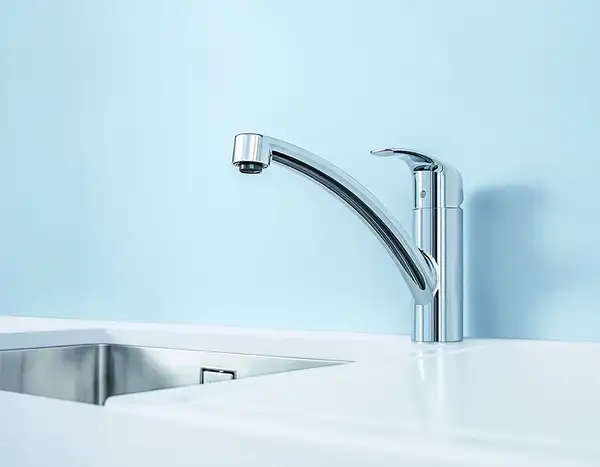 Смеситель для кухни с поворотным изливом Grohe Eurosmart (цвет - хром) (33281002) фото 6 Aquada.com.ua