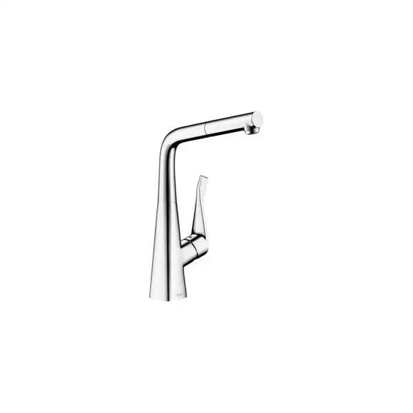 Смеситель для кухни Hansgrohe Metris (цвет - хром) (14821000) фото 1 Aquada.com.ua