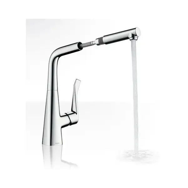Смеситель для кухни Hansgrohe Metris (цвет - хром) (14821000) фото 2 Aquada.com.ua