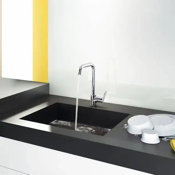 Hansgrohe Focus 260 Кухонний змішувач, сталевий (31820800)