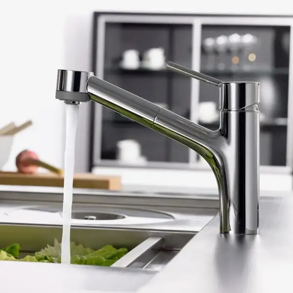 Змішувач для кухні Hansgrohe Talis S 170, хром (32841000) Змішувач для кухні Hansgrohe Talis S 170, хром (32841000)
