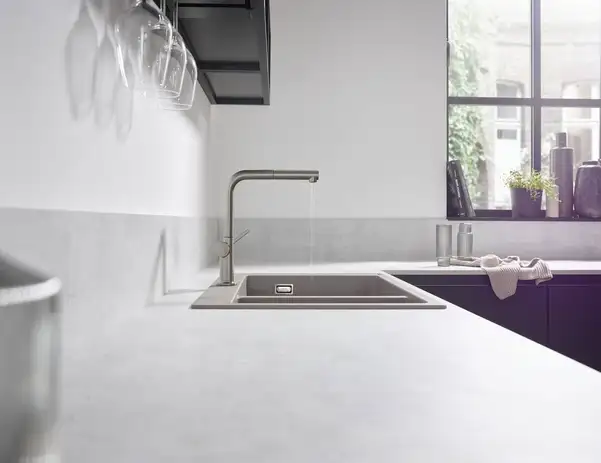 Смеситель для кухни Hansgrohe Talis M54 270 (цвет - нержавеющая сталь), с вытяжным изливом (72809800) фото 3 Aquada.com.ua Смеситель для кухни Hansgrohe Talis M54 270 (цвет - нержавеющая сталь), с вытяжным изливом (72809800) фото 3 Aquada.com.ua