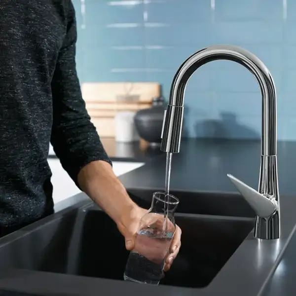 Змішувач для кухні Hansgrohe Talis S 160, хром (72815000) Змішувач для кухні Hansgrohe Talis S 160, хром (72815000)