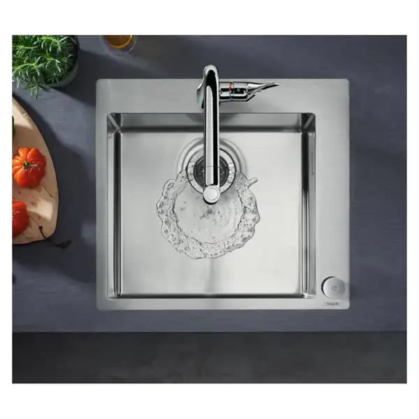 Hansgrohe Metris Select 320 Смеситель для кухни, хром (73806000) Hansgrohe Metris Select 320 Смеситель для кухни, хром (73806000)