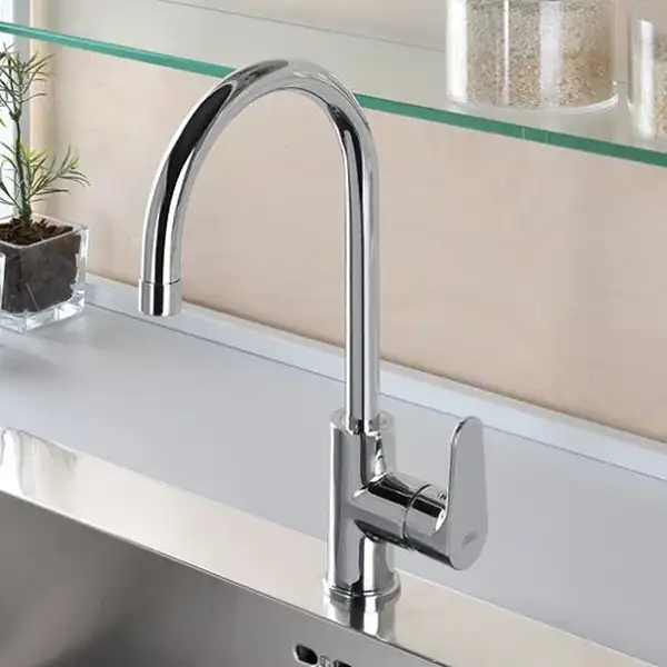 Кухонный смеситель Paffoni Green (цвет - хром) (GR180CR) фото 2 Aquada.com.ua Кухонный смеситель Paffoni Green (цвет - хром) (GR180CR) фото 2 Aquada.com.ua