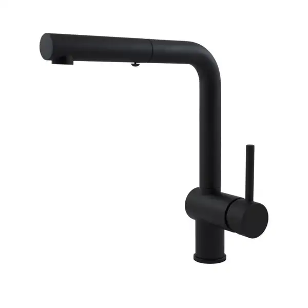 Смеситель для кухни Paffoni Light (цвет - чёрный матовый) (LIG285NO-MET) фото 1 Aquada.com.ua Смеситель для кухни Paffoni Light (цвет - чёрный матовый) (LIG285NO-MET) фото 1 Aquada.com.ua
