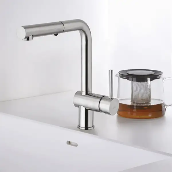Paffoni Light Змішувач для кухні, чорний матовий (LIG285NO-MET) Paffoni Light Змішувач для кухні, чорний матовий (LIG285NO-MET)