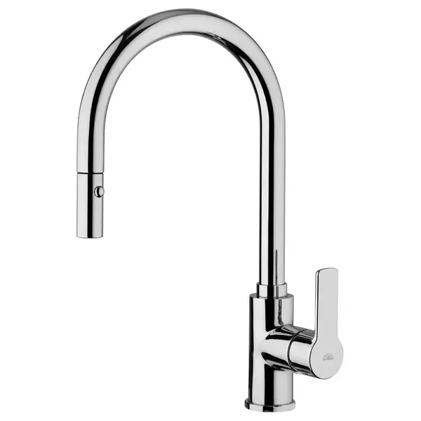 Смеситель кухонный Paffoni Red (цвет - хром) (RED285CR) фото 1 Aquada.com.ua Смеситель кухонный Paffoni Red (цвет - хром) (RED285CR) фото 1 Aquada.com.ua