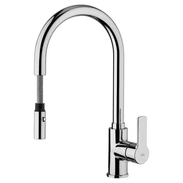 Смеситель кухонный Paffoni Red (цвет - хром) (RED285CR) фото 2 Aquada.com.ua Смеситель кухонный Paffoni Red (цвет - хром) (RED285CR) фото 2 Aquada.com.ua
