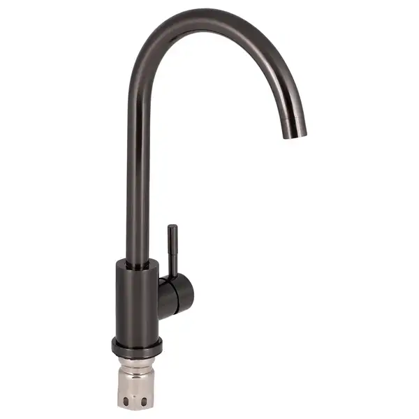 Змішувач для кухні Qtap D007FBL PVD (QTD007FBLPVD) фото 1 Aquada.com.ua Змішувач для кухні Qtap D007FBL PVD (QTD007FBLPVD) фото 1 Aquada.com.ua