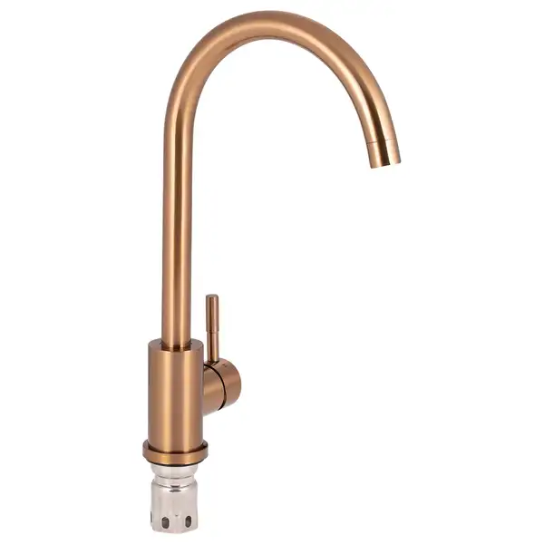 Змішувач для кухні Qtap D007FBR PVD (QTD007FBRPVD) фото 1 Aquada.com.ua Змішувач для кухні Qtap D007FBR PVD (QTD007FBRPVD) фото 1 Aquada.com.ua