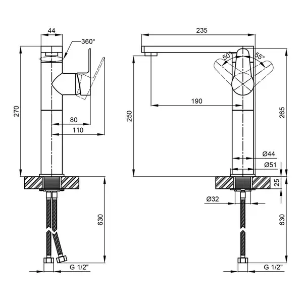 Змішувач для кухні Qtap Eco CRB 007F (QTECOCRB007F) фото 2 Aquada.com.ua Змішувач для кухні Qtap Eco CRB 007F (QTECOCRB007F) фото 2 Aquada.com.ua