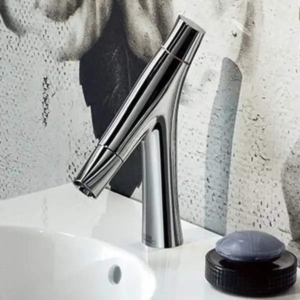 Смеситель для раковины Axor Starck Organic (цвет - хром) (12010000) фото 4 Aquada.com.ua Смеситель для раковины Axor Starck Organic (цвет - хром) (12010000) фото 4 Aquada.com.ua
