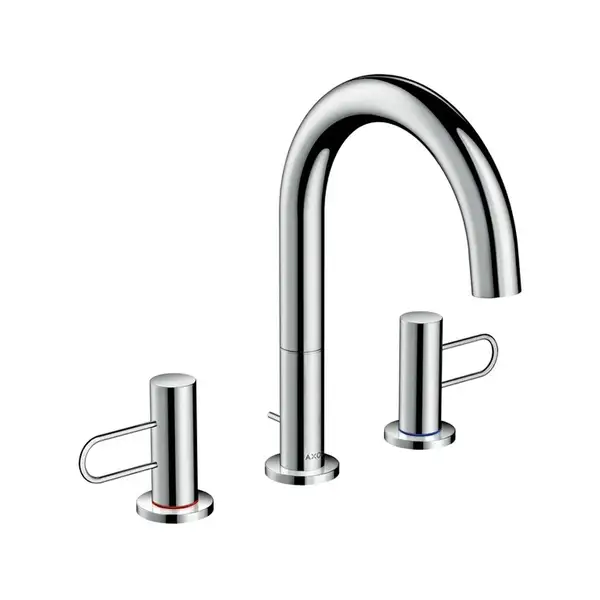 Смеситель для раковины 200, на 3 отверстия Axor Uno (цвет - хром) (38054000) фото 1 Aquada.com.ua Смеситель для раковины 200, на 3 отверстия Axor Uno (цвет - хром) (38054000) фото 1 Aquada.com.ua