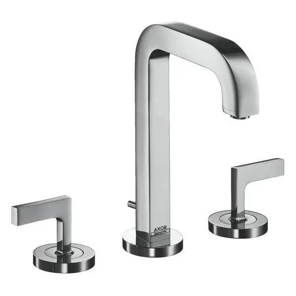 Смеситель для раковины на 3 отверстия Axor Citterio (цвет - хром) (39135000) фото 1 Aquada.com.ua Смеситель для раковины на 3 отверстия Axor Citterio (цвет - хром) (39135000) фото 1 Aquada.com.ua
