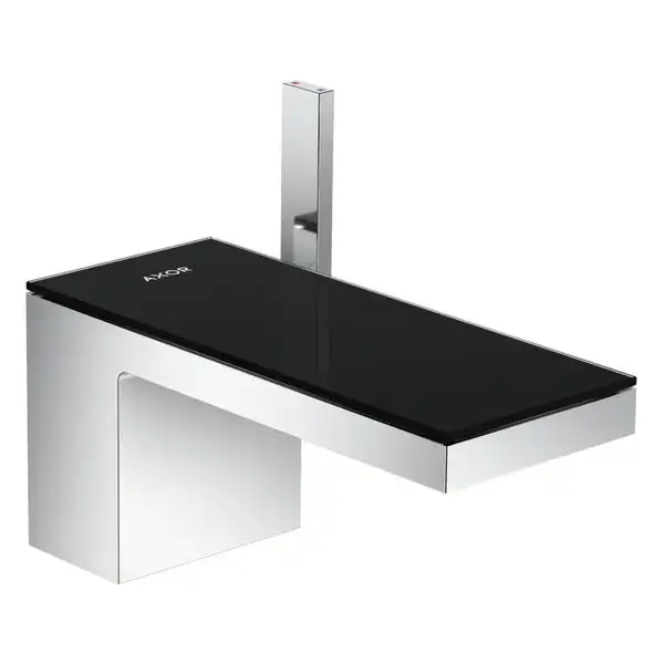Смеситель для раковины Axor MyEdition (цвет - хром/чёрное стекло) (47010600) фото 1 Aquada.com.ua Смеситель для раковины Axor MyEdition (цвет - хром/чёрное стекло) (47010600) фото 1 Aquada.com.ua