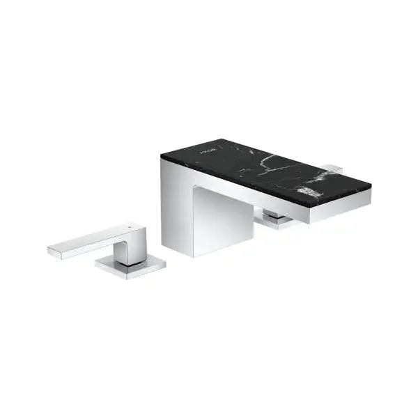 Смеситель для раковины на 3 отверстия Axor MyEdition (цвет - хром/мрамор) (47052000+47913000) фото 1 Aquada.com.ua Смеситель для раковины на 3 отверстия Axor MyEdition (цвет - хром/мрамор) (47052000+47913000) фото 1 Aquada.com.ua