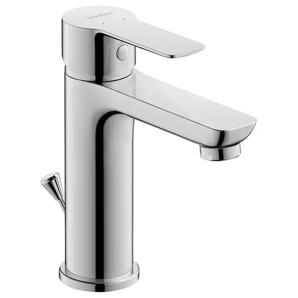 Смеситель для раковины Duravit A.1 (цвет - хром), с донным клапаном (A11020001010) фото 1 Aquada.com.ua Смеситель для раковины Duravit A.1 (цвет - хром), с донным клапаном (A11020001010) фото 1 Aquada.com.ua