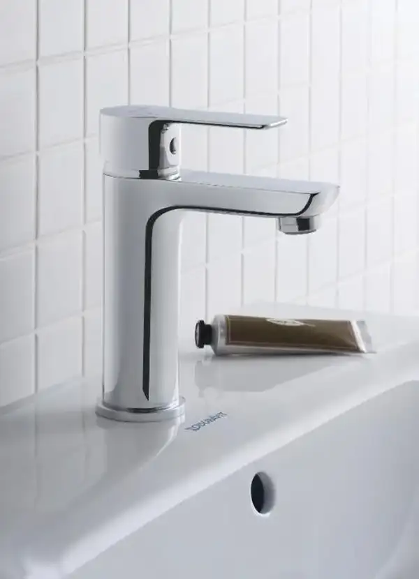 Смеситель для раковины Duravit A.1 (цвет - хром), без донного клапаном (A11020002010) фото 2 Aquada.com.ua Смеситель для раковины Duravit A.1 (цвет - хром), без донного клапаном (A11020002010) фото 2 Aquada.com.ua