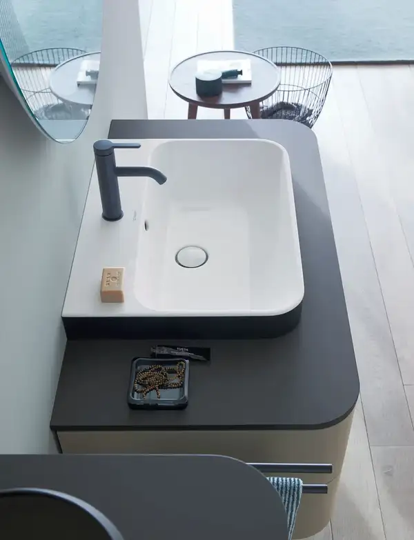 Смеситель для раковины Duravit C.1 (цвет - чёрный матовый), без донного клапана (C11020002046) фото 2 Aquada.com.ua Смеситель для раковины Duravit C.1 (цвет - чёрный матовый), без донного клапана (C11020002046) фото 2 Aquada.com.ua