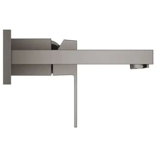Смеситель для раковины настенный Grohe Eurocube S-Size (цвет - тёмный графит, матовый), вынос 171 мм (19895AL0) фото 3 Aquada.com.ua Смеситель для раковины настенный Grohe Eurocube S-Size (цвет - тёмный графит, матовый), вынос 171 мм (19895AL0) фото 3 Aquada.com.ua