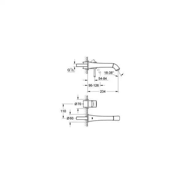 Grohe Grandera Смеситель для раковины на два отверстия M-Size (19930IG0) (19930IG0) фото 2 Aquada.com.ua Grohe Grandera Смеситель для раковины на два отверстия M-Size (19930IG0) (19930IG0) фото 2 Aquada.com.ua