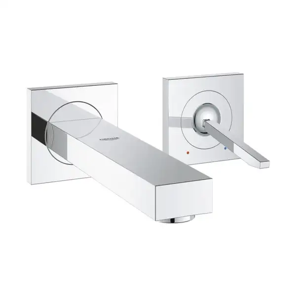 Смеситель для раковины на два отверстия Grohe Eurocube Joy M-Size (цвет - хром) (19997000) фото 1 Aquada.com.ua Смеситель для раковины на два отверстия Grohe Eurocube Joy M-Size (цвет - хром) (19997000) фото 1 Aquada.com.ua