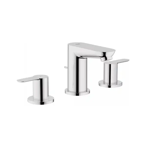 Grohe BauEdge Смеситель для раковины на 3 отверстия (20197000) фото 1 Aquada.com.ua Grohe BauEdge Смеситель для раковины на 3 отверстия (20197000) фото 1 Aquada.com.ua