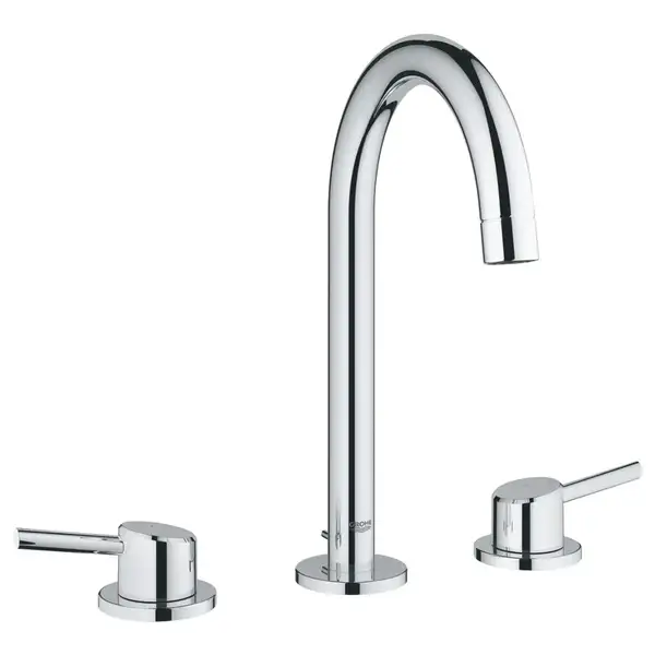 Grohe Concetto Смеситель для раковины на три отверстия, L-Size (20216001) Grohe Concetto Смеситель для раковины на три отверстия, L-Size (20216001)