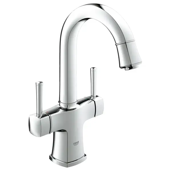 Grohe Grandera Смеситель для раковины, с двумя рукоятками L-Size (21107000) фото 1 Aquada.com.ua