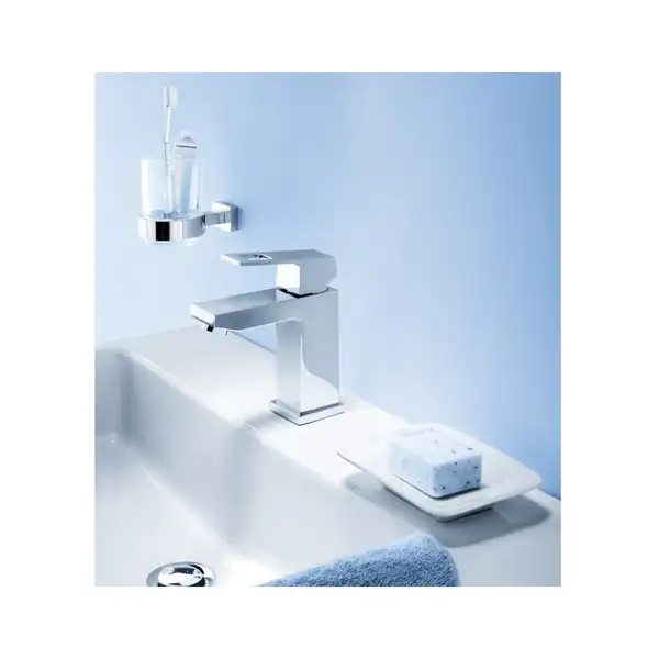 Смеситель для раковины Grohe Eurocube 110 (цвет - хром) (23137000) фото 3 Aquada.com.ua Смеситель для раковины Grohe Eurocube 110 (цвет - хром) (23137000) фото 3 Aquada.com.ua