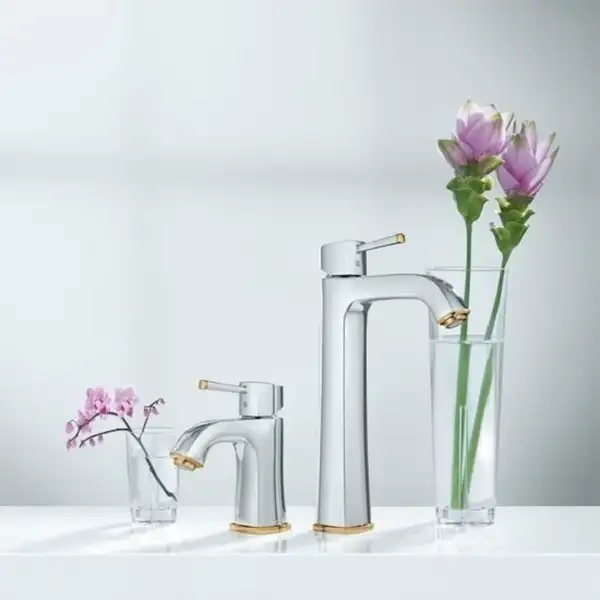 Смеситель для раковины Grohe Grandera (цвет - хром/золото) (23303IG0) фото 3 Aquada.com.ua Смеситель для раковины Grohe Grandera (цвет - хром/золото) (23303IG0) фото 3 Aquada.com.ua