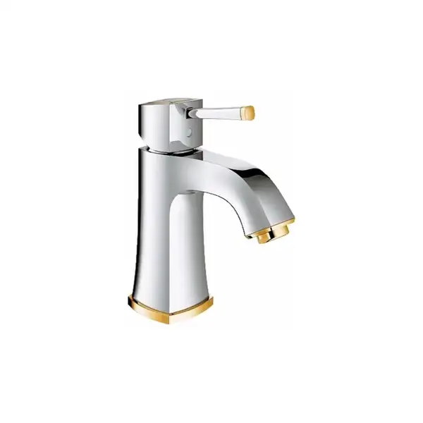 Смеситель для раковины Grohe Grandera (цвет - хром/золото) (23310IG0) фото 1 Aquada.com.ua Смеситель для раковины Grohe Grandera (цвет - хром/золото) (23310IG0) фото 1 Aquada.com.ua